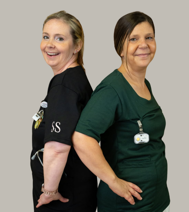 scrubs, black scrub and green scrub tops