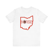 Nurse Football Tee/ orange