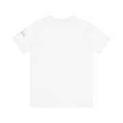 Nurse RN Initials Tee with Pink Cross and EKG - Unisex Tshirt