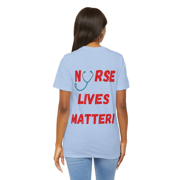 Nurse Lives Matter T-shirt- red