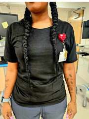 Black scrub top, Medical scrubs, Healthcare worker, scrubs, scrub top