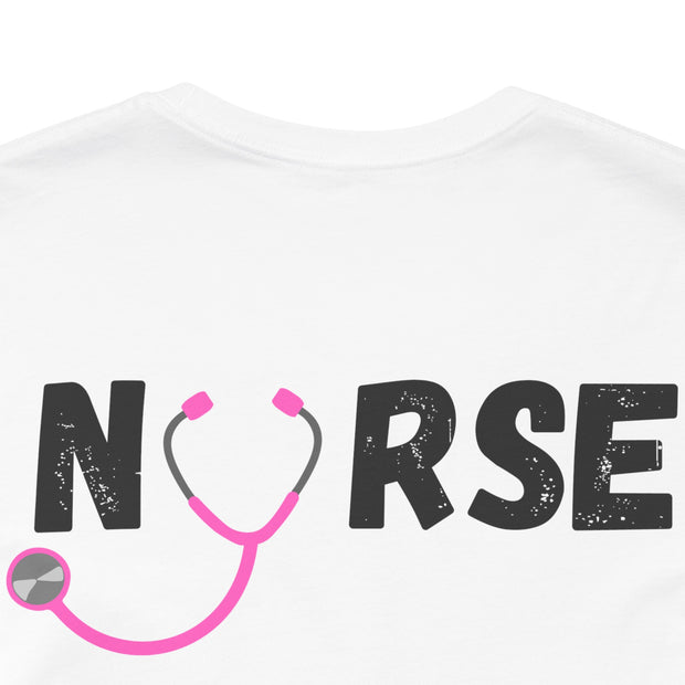 Nurse Lives Matter T-shirt, white back , black font