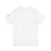 Nurse RN Initials Tee with Pink Cross and EKG - Unisex Tshirt