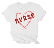 Heart of a Nurse tshirt - VanessaRae