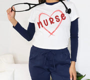 Heart of a Nurse tshirt - VanessaRae